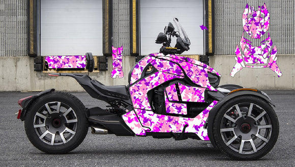 CanAM Ryker Graphics Pink Camo