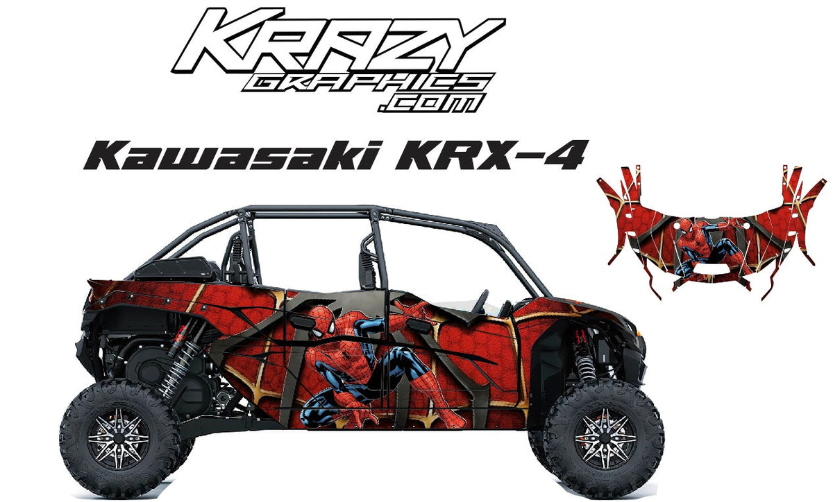 Spiderman KRX-4 Wrap Kit | KrazyGraphics – Krazygraphics.com