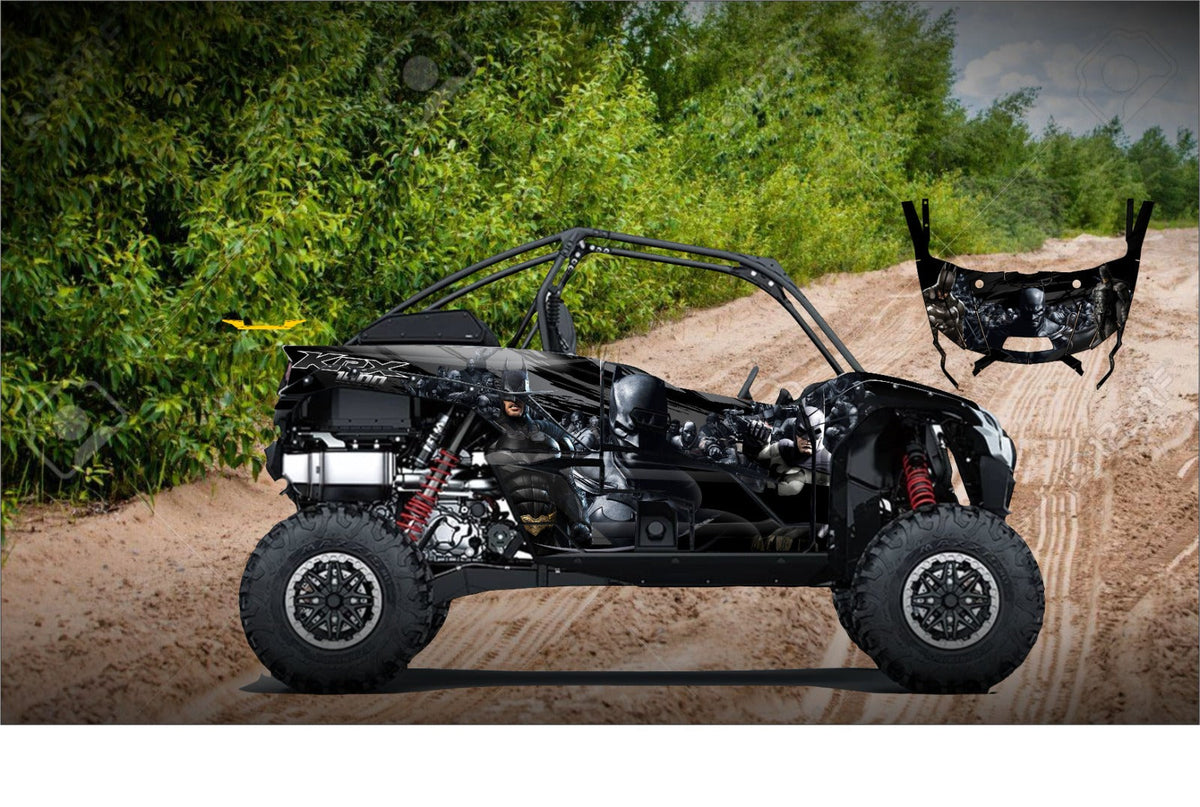 バットマン　限定プリント Batman KRX 1000 Wrap Kit | KrazyGraphics – Krazygraphics.com