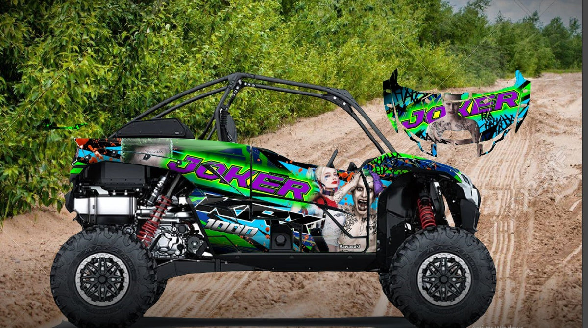 エクストリーム[ビデオグラフィティ] Kawasaki KRX 1000 Joker-3 – Krazygraphics.com