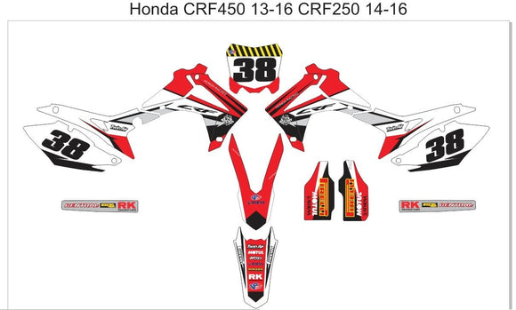Honda CRF450 13-16 CRF250 14-16