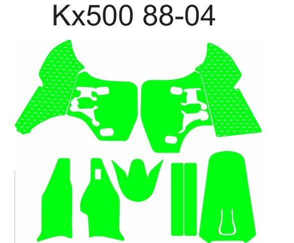 Kawasaki KX 500 1988-2004 Template