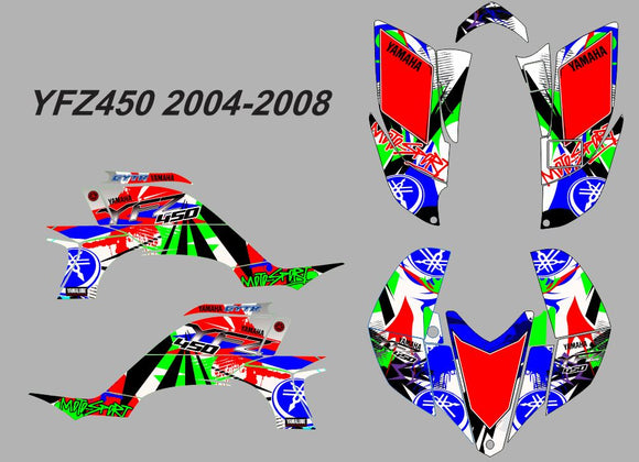 Yamaha YFZ Graphics (2004-2008)-LOUD