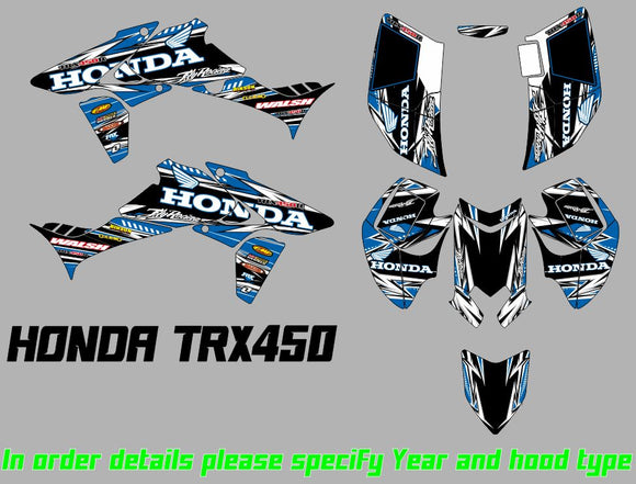 Honda TRX450R Graphics