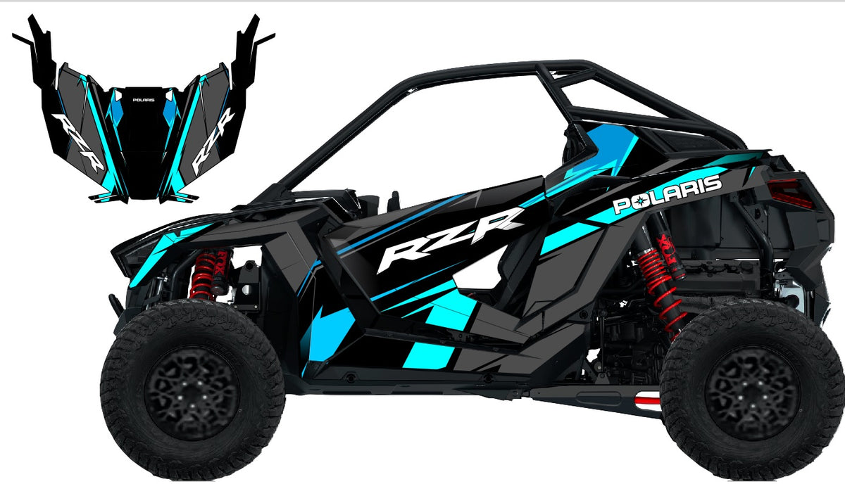 Polaris RZR Pro XP 2020-2024 Wrap KG-2 | KrazyGraphics