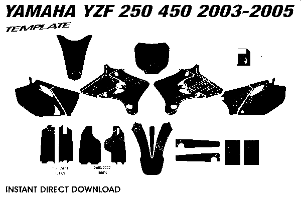 UTV Wrap Templates | Vector Cut Files for Designers | KrazyGraphics ...