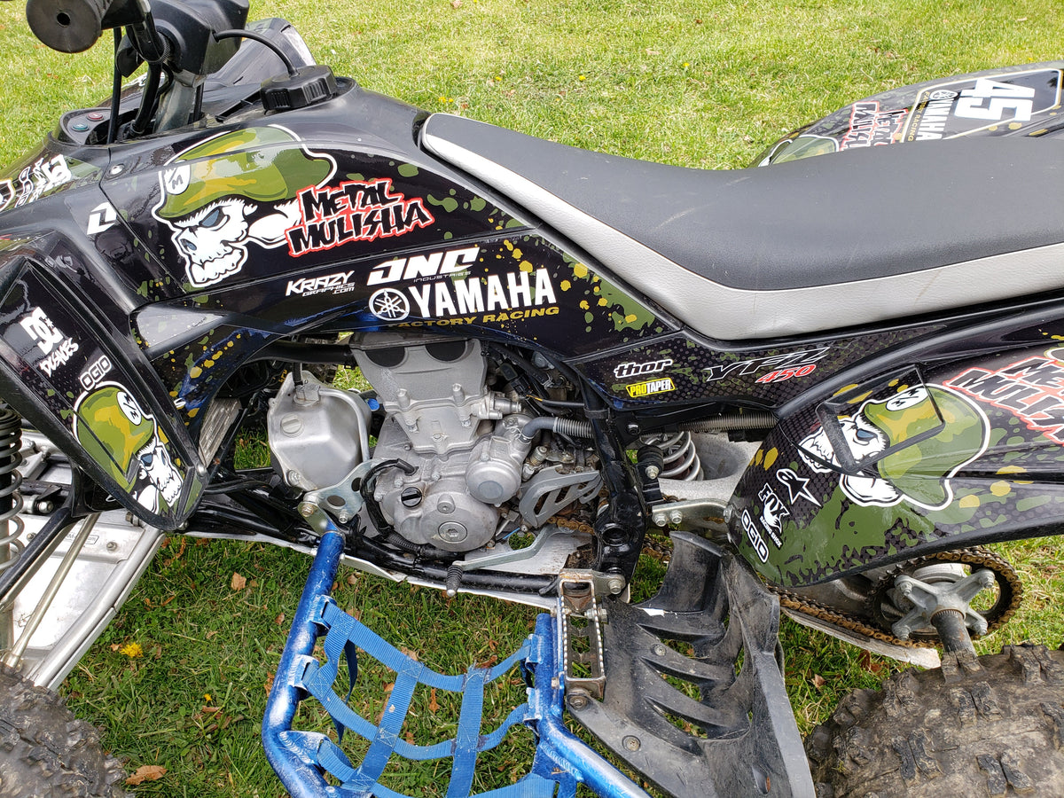 Yamaha YFZ450 Graphics (2004-2008)-Full MM kit ATV Graphic ...