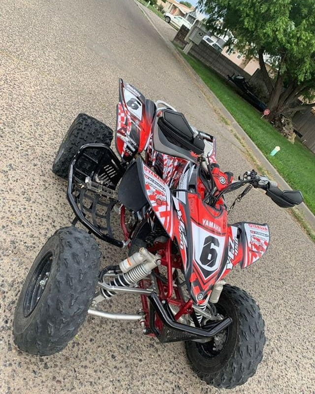 Yamaha YFZ 450 2004-2008 Template – Krazygraphics.com