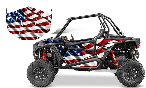 Polaris RZR 1000 2dr 4 Side by Side Graphics Decals | Custom ...