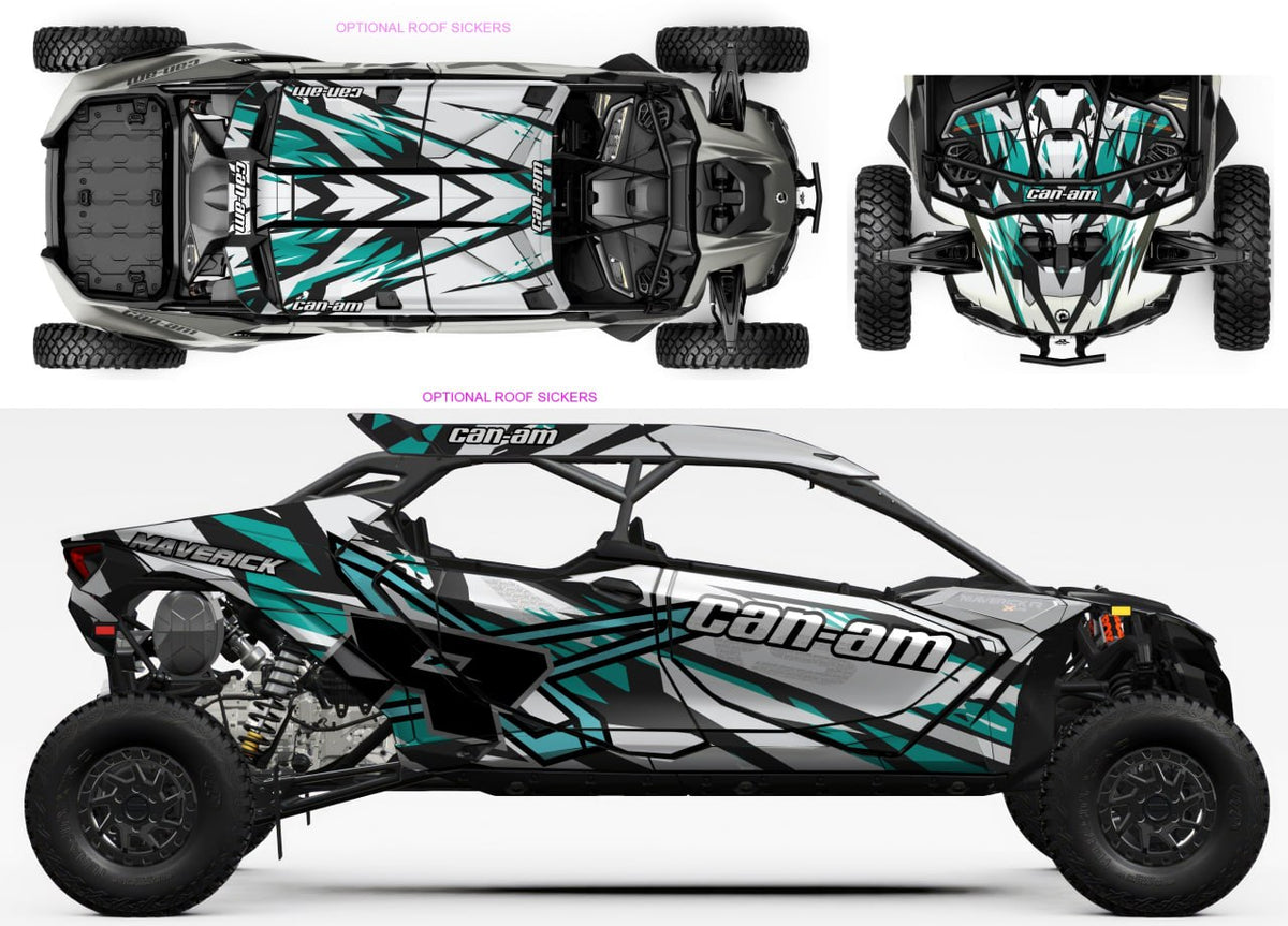 Can-Am Maverick RMAX 2025 KG004 | KrazyGraphics – Krazygraphics.com