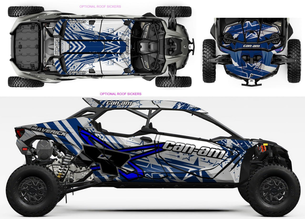 Can-Am Maverick RMAX 2025 KG008 | KrazyGraphics – Krazygraphics.com