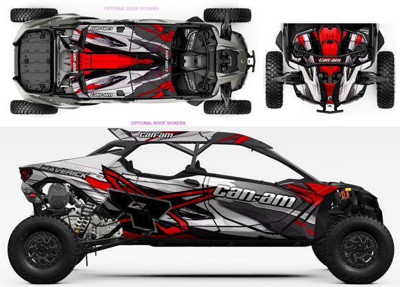 Can-Am Maverick RMAX 2025 KG015 | KrazyGraphics – Krazygraphics.com