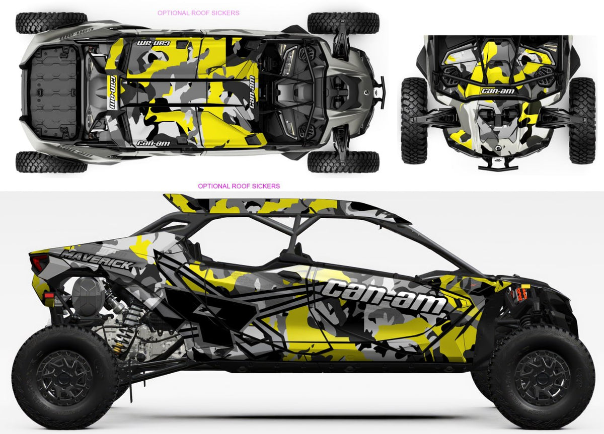 Can-Am Maverick RMAX 2025 KG027 | KrazyGraphics – Krazygraphics.com