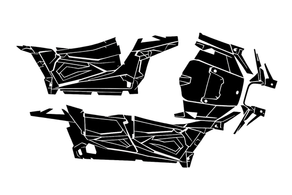 Polaris RZR 900 EPS 4 2015-2018 Template Vector File | KG ...