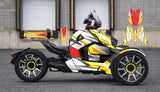Can-Am Ryker Graphics | D30 Graphic Kit Wrap graphics wrap kit