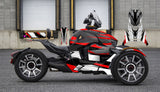 Can-Am Ryker Wrap D42 | Custom Ryker Graphics Kit graphics wrap kit