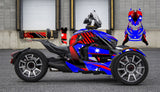 Can-Am Ryker Wrap D58 | Custom Ryker Graphics Kit graphics wrap kit