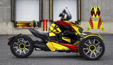 Can-AM Ryker D5 graphics kit wrap 2019-2026 21MIL laminated vinyl for 600 900 Rally models