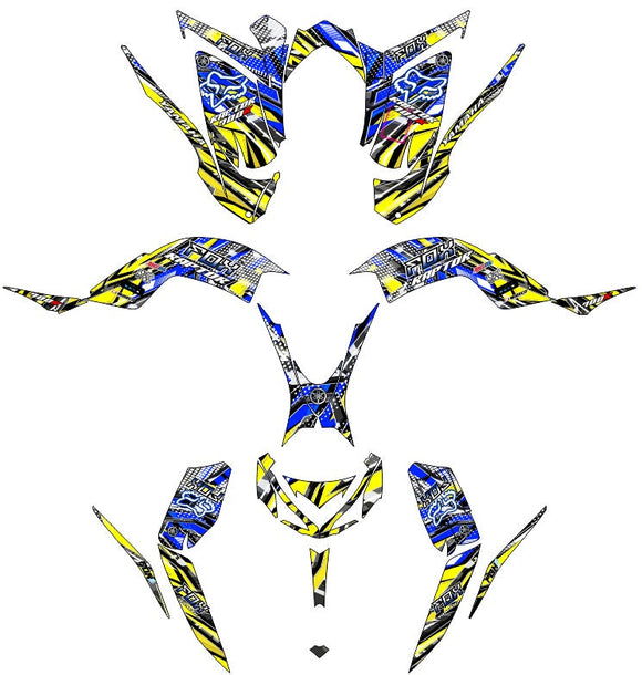 YAMAHA RAPTOR 700 700R KIT DE GRÁFICOS 2013 2014 2017 A 2025 - Graphics YAMAHA RAPTOR 700 700R KIT DE GRÁFICOS 2013 2014 2017 A 2025 - Graphics