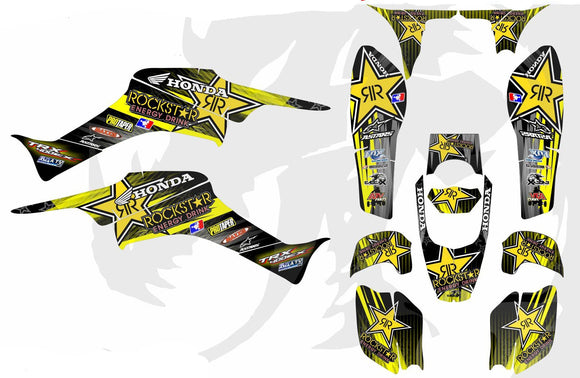 Honda TRX 400EX Twin Engine V2 Graphics Kit | KrazyGraphics ...