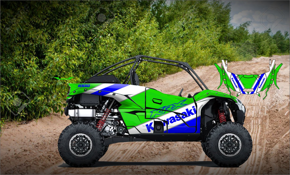 Old School KRX 1000 Wrap Kit | KrazyGraphics – Krazygraphics.com
