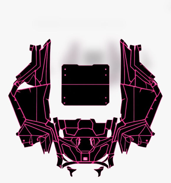 UTV Wrap Templates | Vector Cut Files for Designers | KrazyGraphics ...