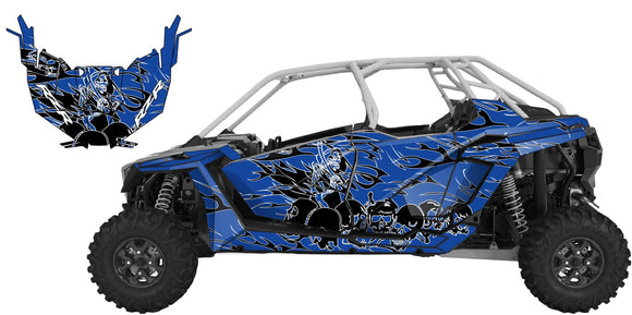 Polaris RZR XP PRO 4 door D5 Side by Side Graphics Kit Deca ...