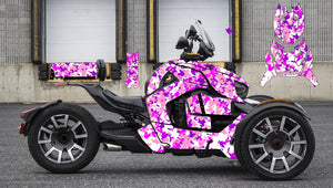 CanAM Ryker Graphics Pink-Camo