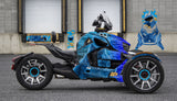 Cookie Monster Can-Am Ryker Wrap | Custom Ryker Graphics Kit graphics wrap kit