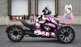 Can-Am Ryker Graphics Hello Kitty Graphic Kit Wrap graphics wrap kit