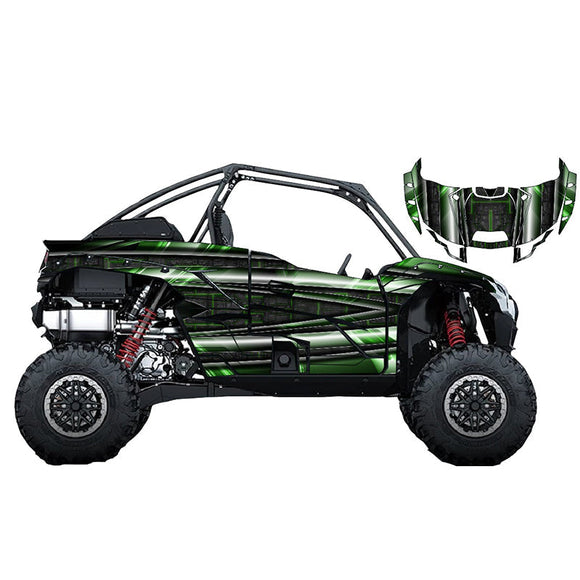 Kawasaki KRX 1000 Wrap Kits & Graphics | KrazyGraphics – Krazygraphics.com