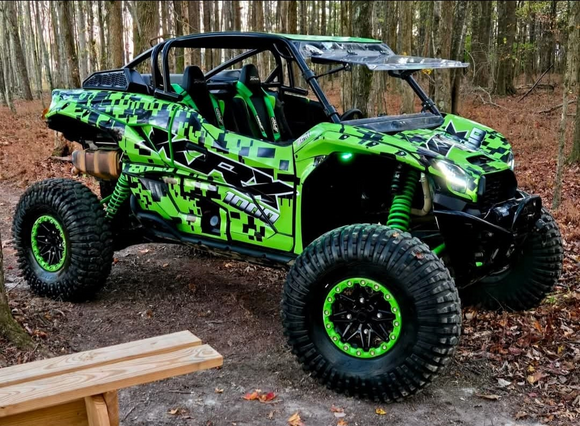 Dig Camo KRX 1000 Wrap Kit | KrazyGraphics – Krazygraphics.com