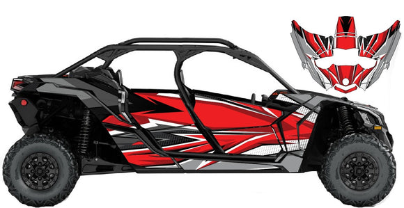 Can-Am Maverick X3 Max D19 | KrazyGraphics – Krazygraphics.com