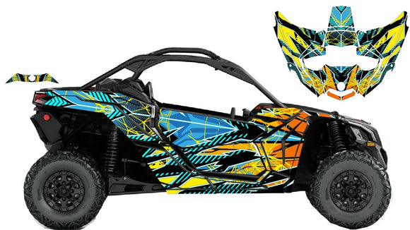 Can-Am Maverick X3 Wraps & Graphics Kits | KrazyGraphics – Tagged 