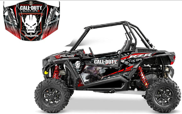 Polaris RZR 1000 2dr 3 Side by Side Graphics Decals – Krazygraphics.com