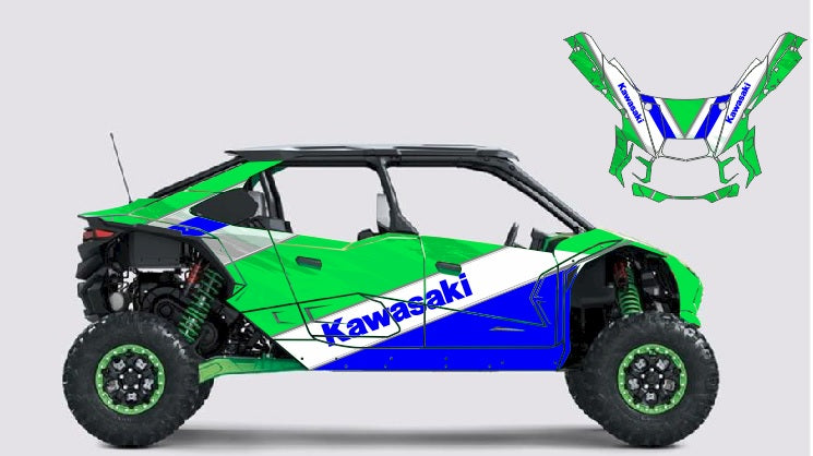 H2 Graphics Kawasaki Teryx H2 Old School Graphics 21MIL | KrazyGraphics ...