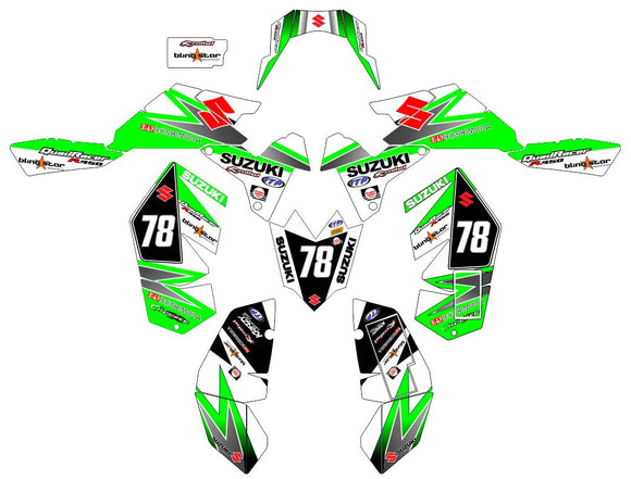 Suzuki LTR450 graphics kit LTR138 | KrazyGraphics – Krazygraphics.com