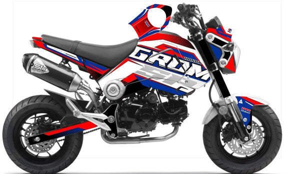 Honda Grom 125 D6 Graphics Decals Vinyl | Custom Vinyl Wrap ...