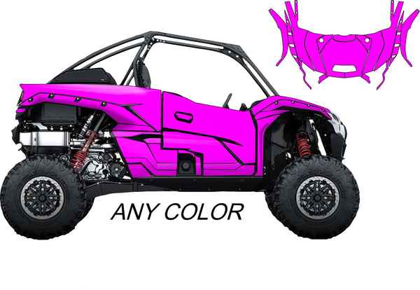 Kawasaki KRX 1000 Solid Color – Krazygraphics.com