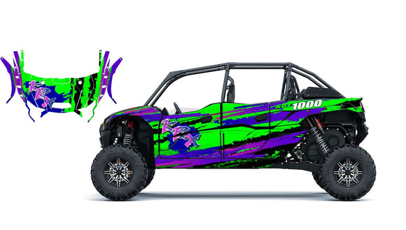 KX KRX-4 Wrap Kit | KrazyGraphics – Krazygraphics.com