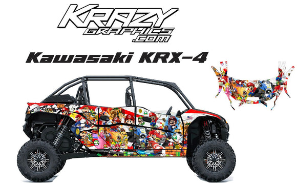 Mario KRX-4 Wrap Kit | KrazyGraphics – Krazygraphics.com