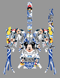 Can-Am Ryker Wrap Mickey Mouse Custom Graphics Kit graphics wrap kit