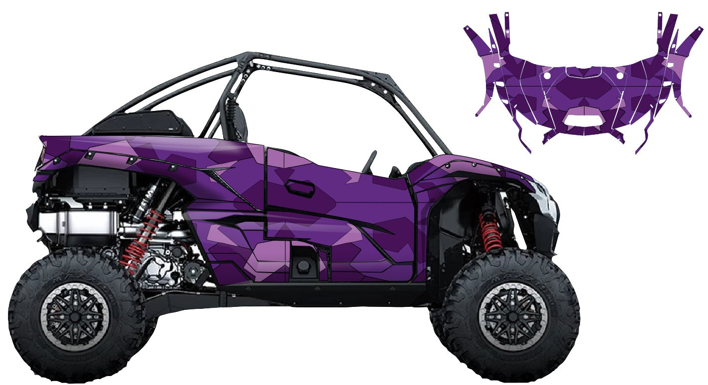 りぇページ Kawasaki KRX 1000 Purple – Krazygraphics.com
