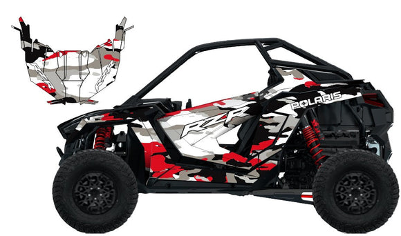 Polaris RZR Pro XP 2020-2024 Wrap KG-36 – Krazygraphics.com