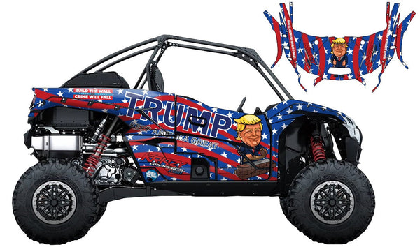 Kawasaki KRX 1000 Trump 2024 | KrazyGraphics – Krazygraphics.com