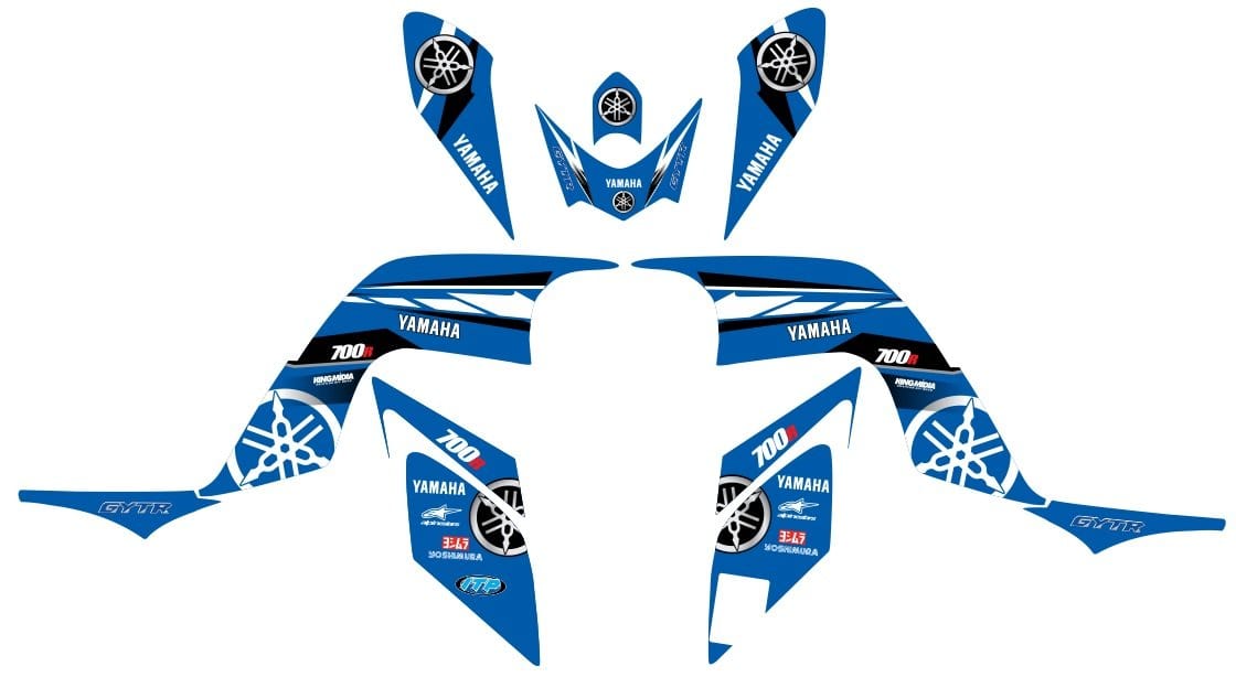Yamaha Raptor 700 Graphics KG-10 | KrazyGraphics – Krazygraphics.com