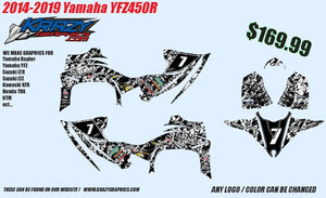 Yamaha YFZ Graphics (2014-2020)-d20
