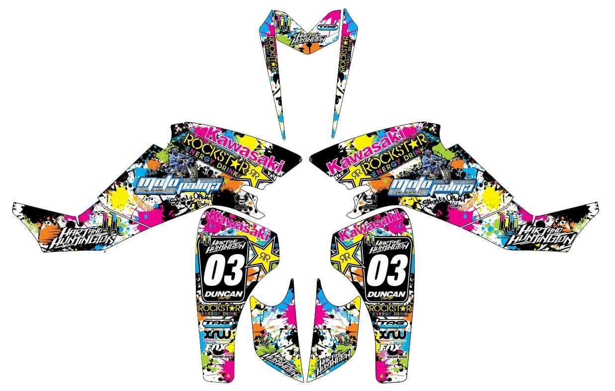 Kawasaki KFX 400 | Premium UTV Wrap Kit – Krazygraphics.com