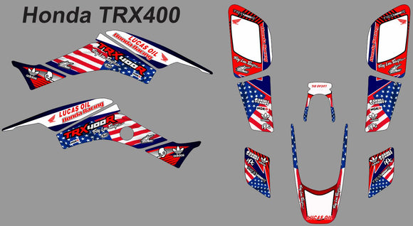 Honda TRX400 Flag