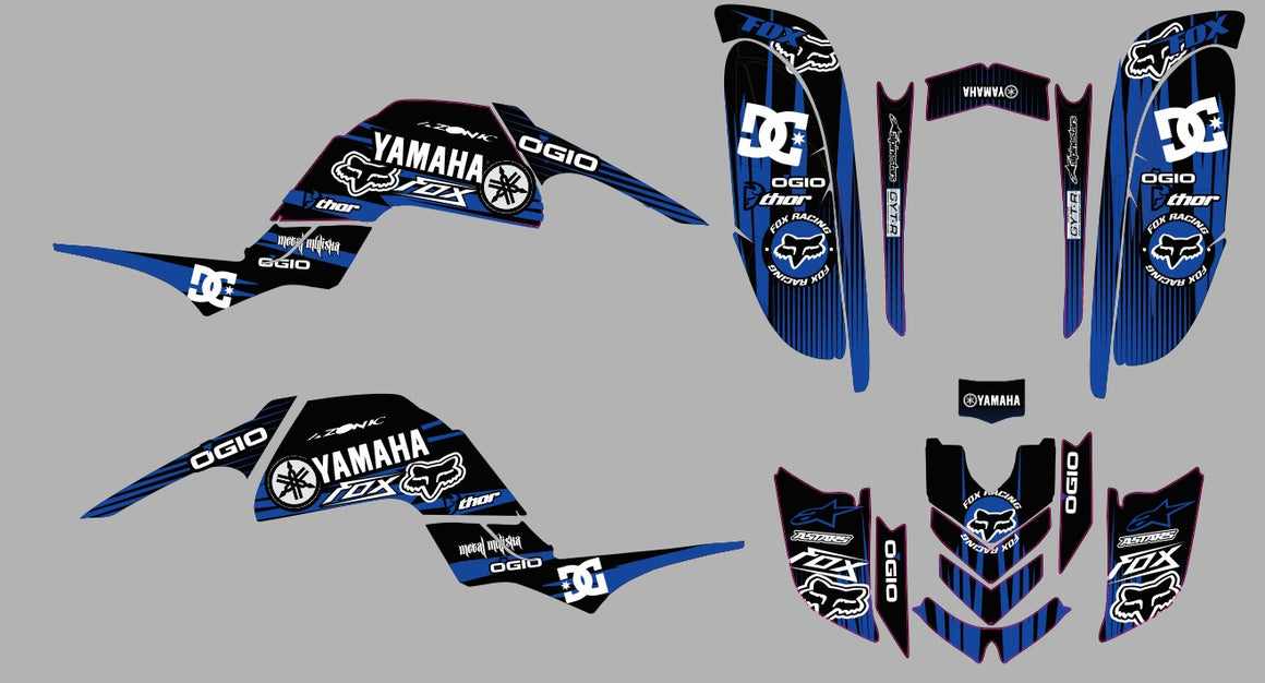 Yamaha Raptor 660 -blue-v2 | KrazyGraphics – Krazygraphics.com